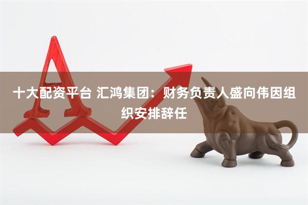 十大配资平台 汇鸿集团：财务负责人盛向伟因组织安排辞任