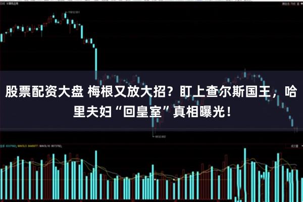 股票配资大盘 梅根又放大招？盯上查尔斯国王，哈里夫妇“回皇室”真相曝光！